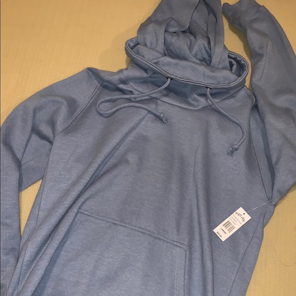 Light blue hoodie